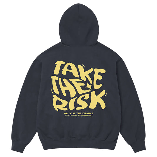 BLUZA "TAKE THE RISK" | CONVOY GRAY