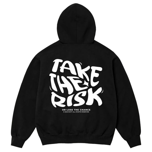 BLUZA "TAKE THE RISK" | BLACK