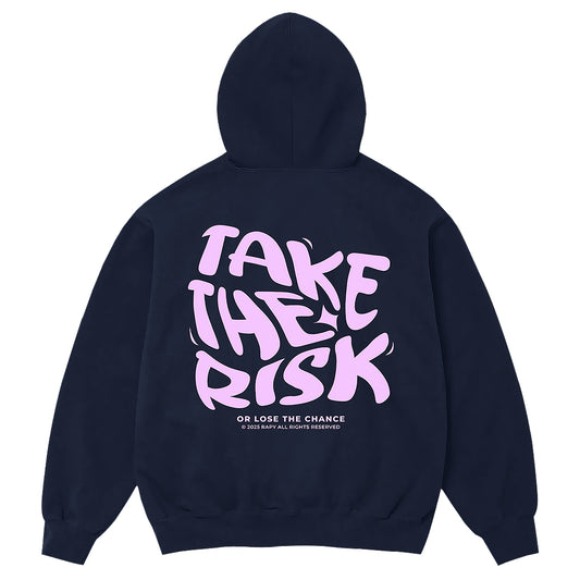 BLUZA "TAKE THE RISK" | FRENCH NAVY