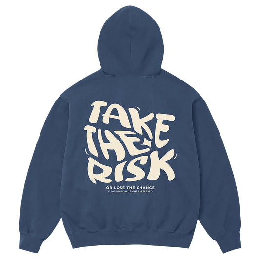 BLUZA "TAKE THE RISK" | INDIGO BLUE